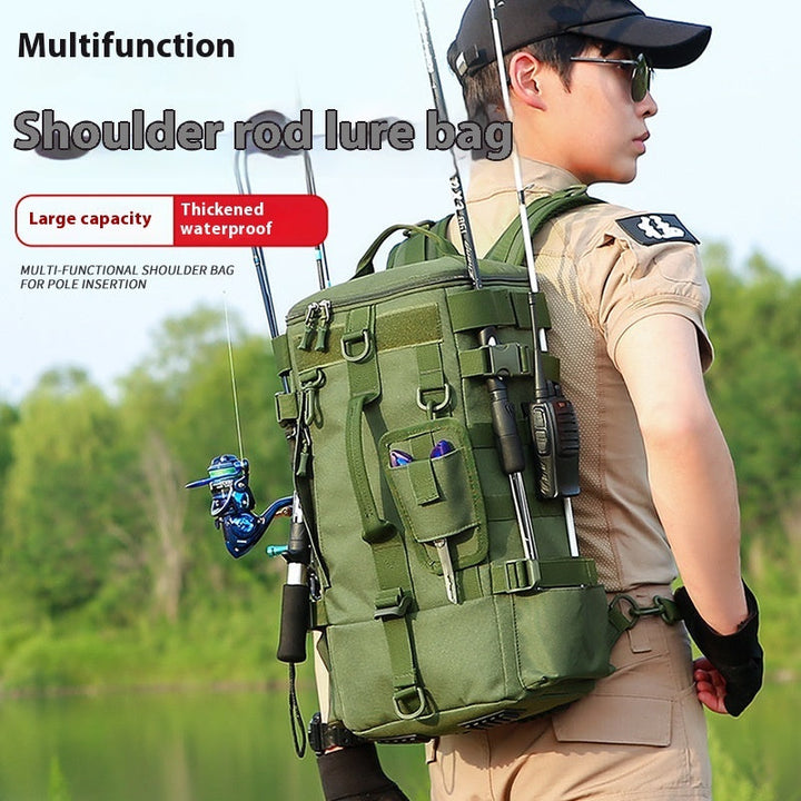 Multifunctional Waterproof Oxford Cloth Hiking Backpack