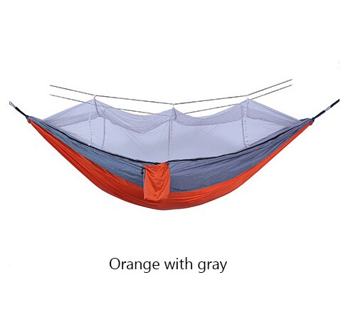 210T Nylon Outdoor Anti-Mosquito Camping Hammock