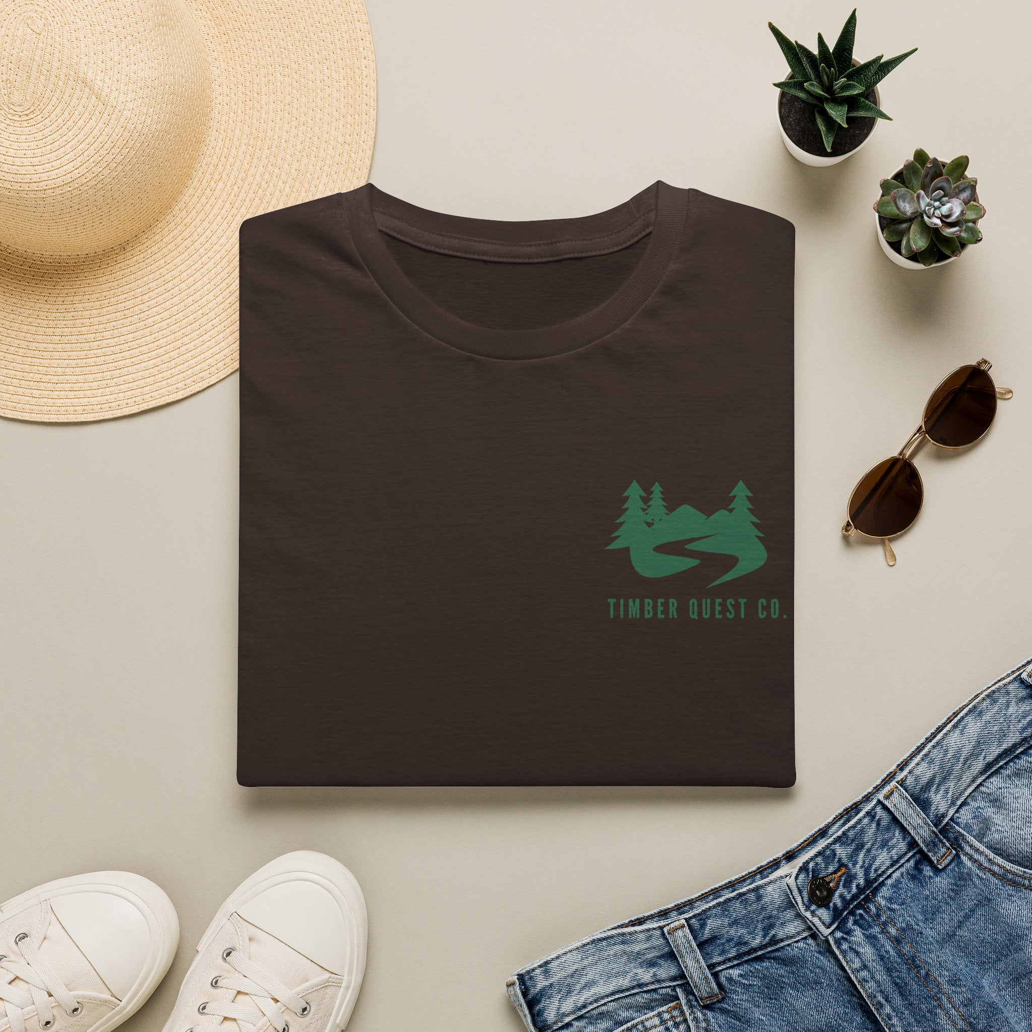 Timber Quest Co. Forest Logo T-Shirt