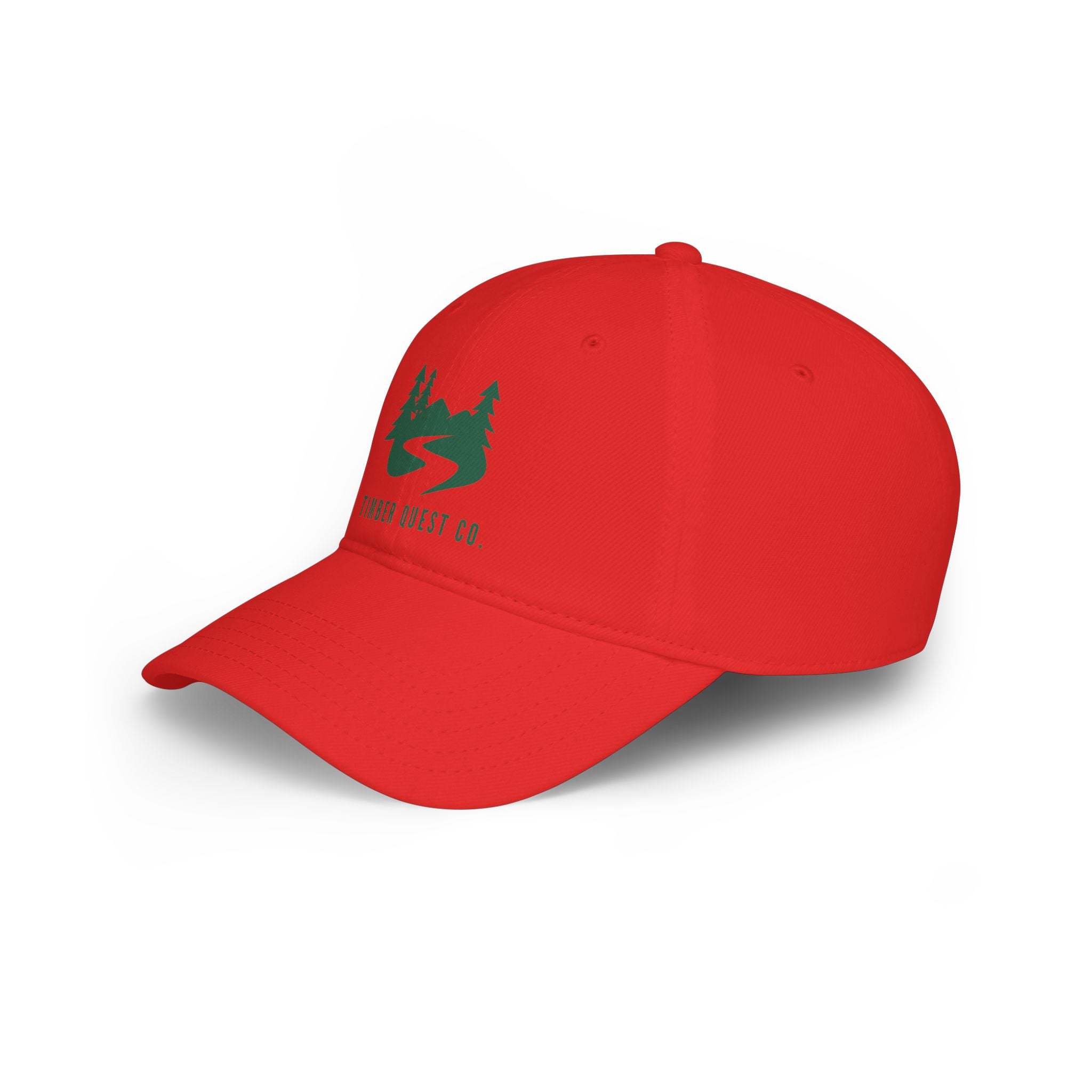 Low Profile Baseball Cap — Timber Quest Co. Trail Logo Hat