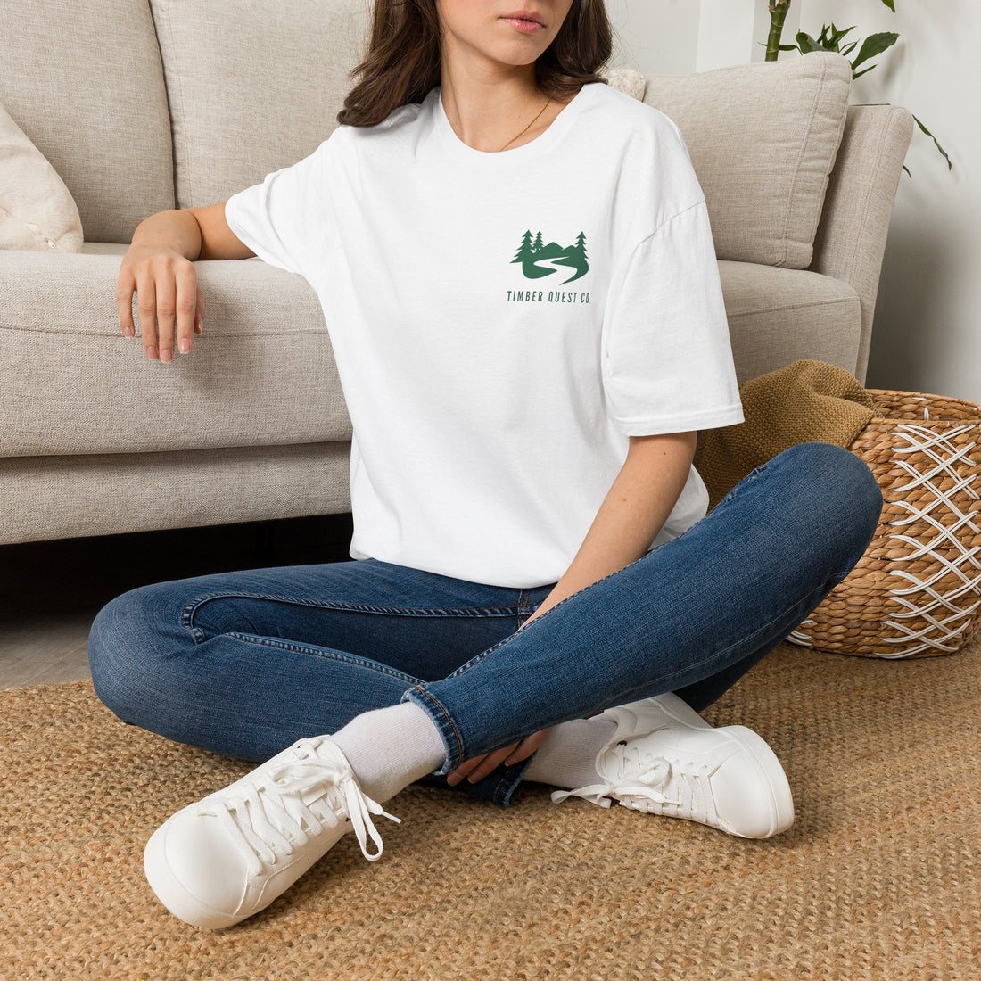 Timber Quest Co. Forest Logo T-Shirt