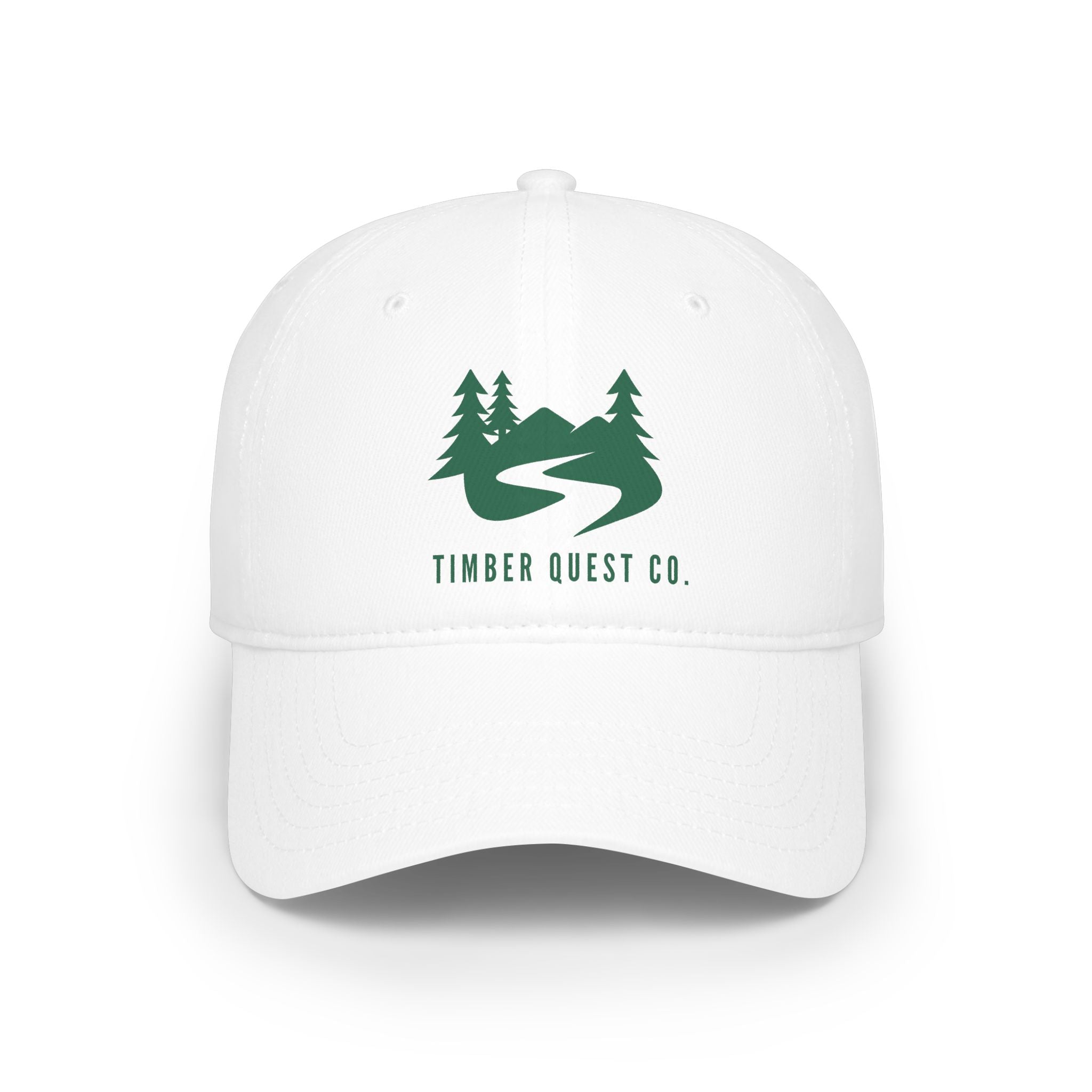 Low Profile Baseball Cap — Timber Quest Co. Trail Logo Hat