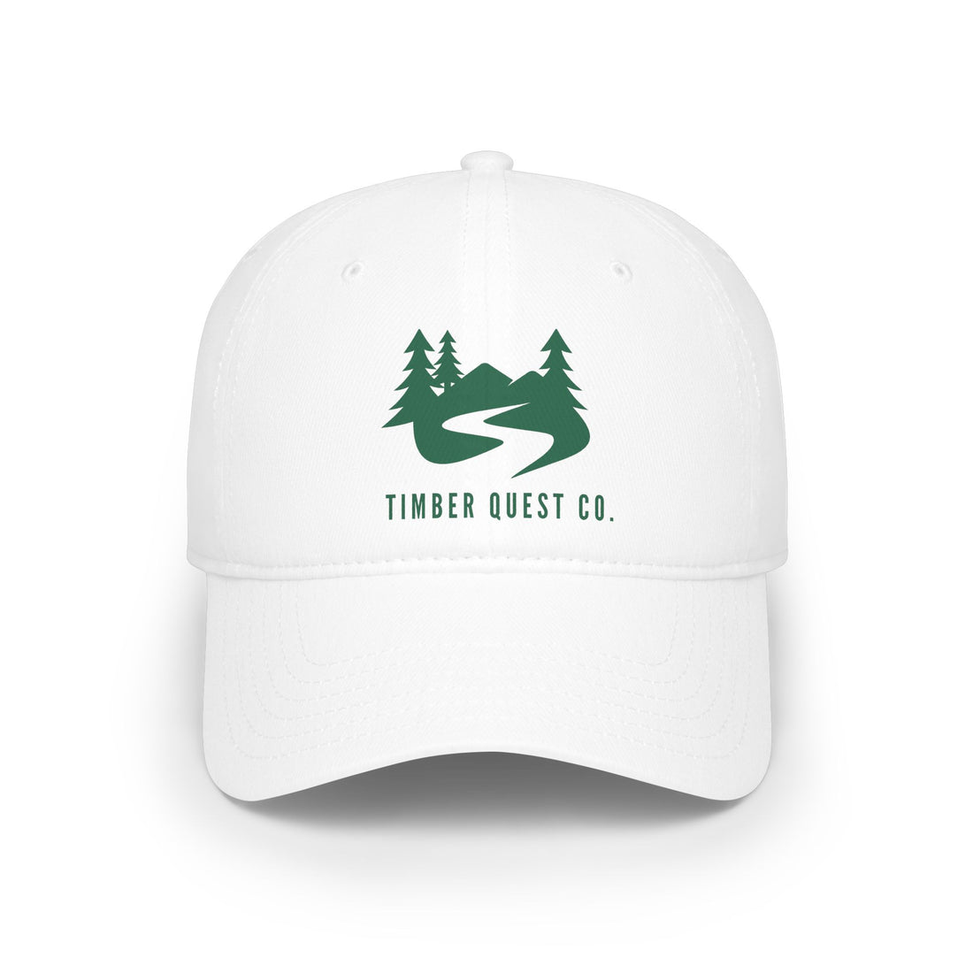Low Profile Baseball Cap — Timber Quest Co. Trail Logo Hat