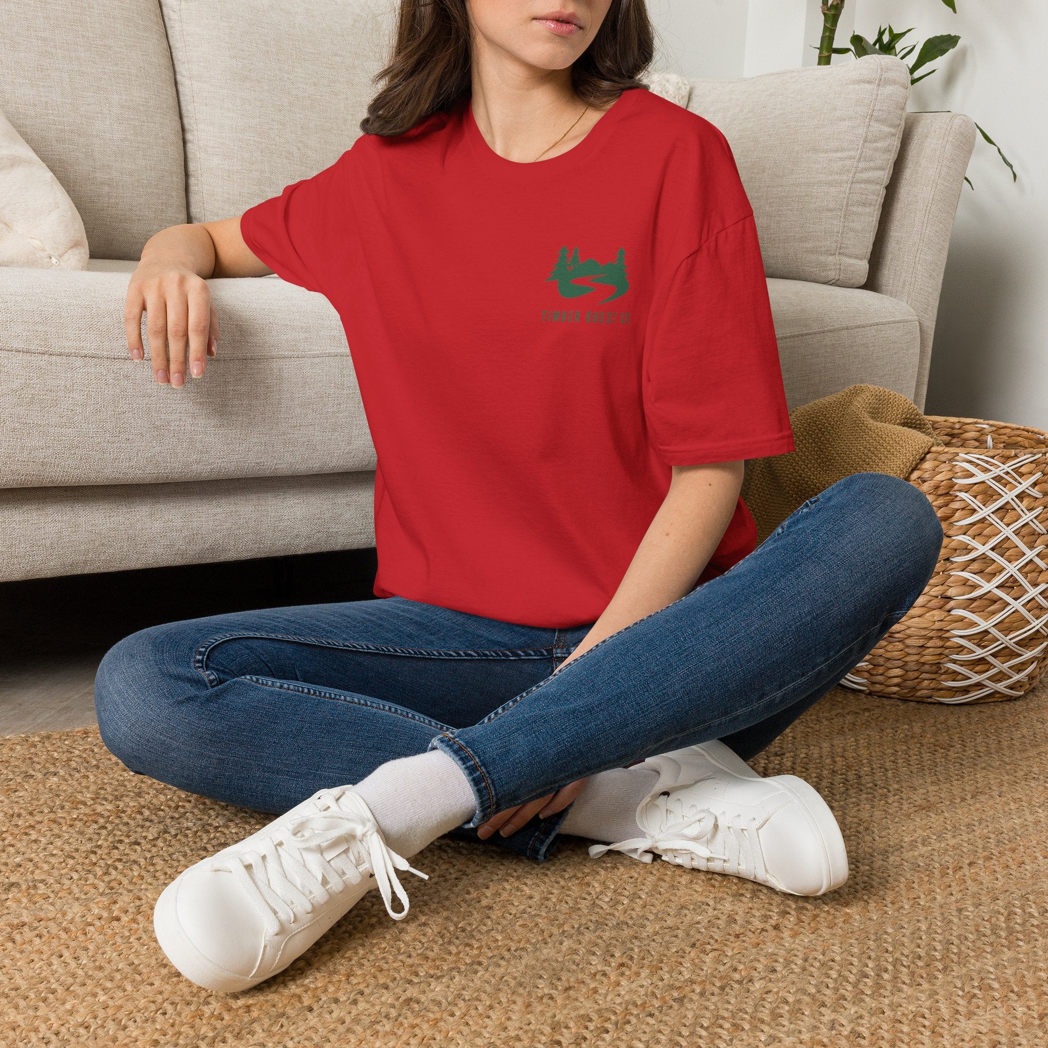 Timber Quest Co. Forest Logo T-Shirt