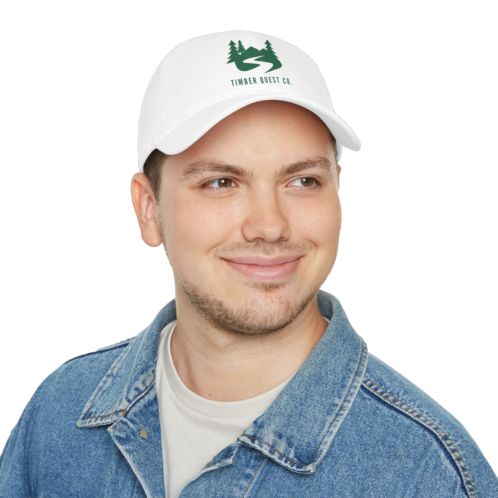 Low Profile Baseball Cap — Timber Quest Co. Trail Logo Hat