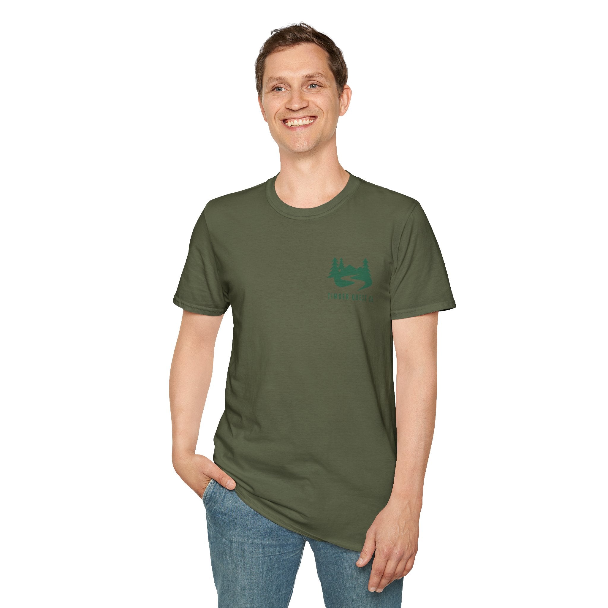 Timber Quest Co. Forest Logo T-Shirt