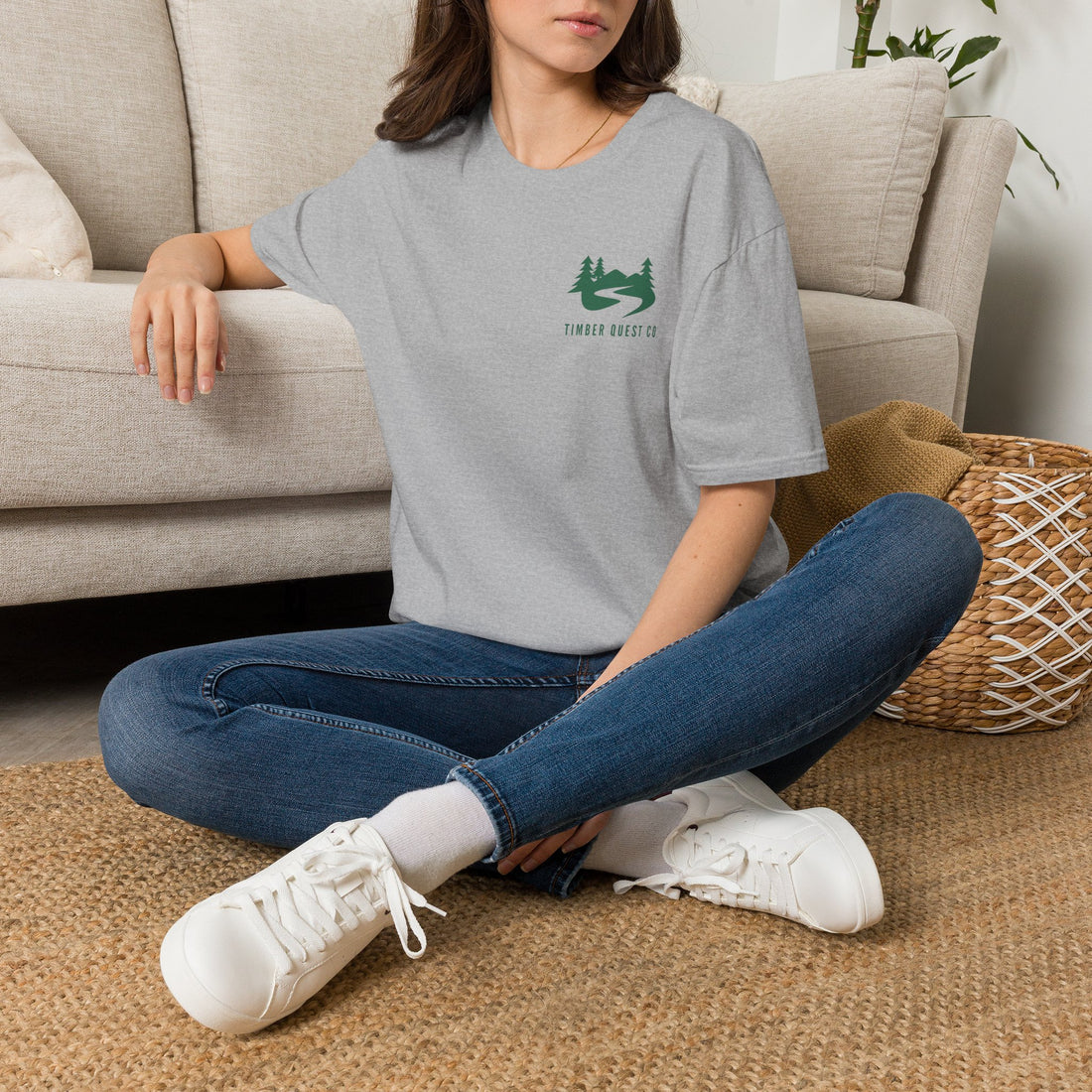 Timber Quest Co. Forest Logo T-Shirt