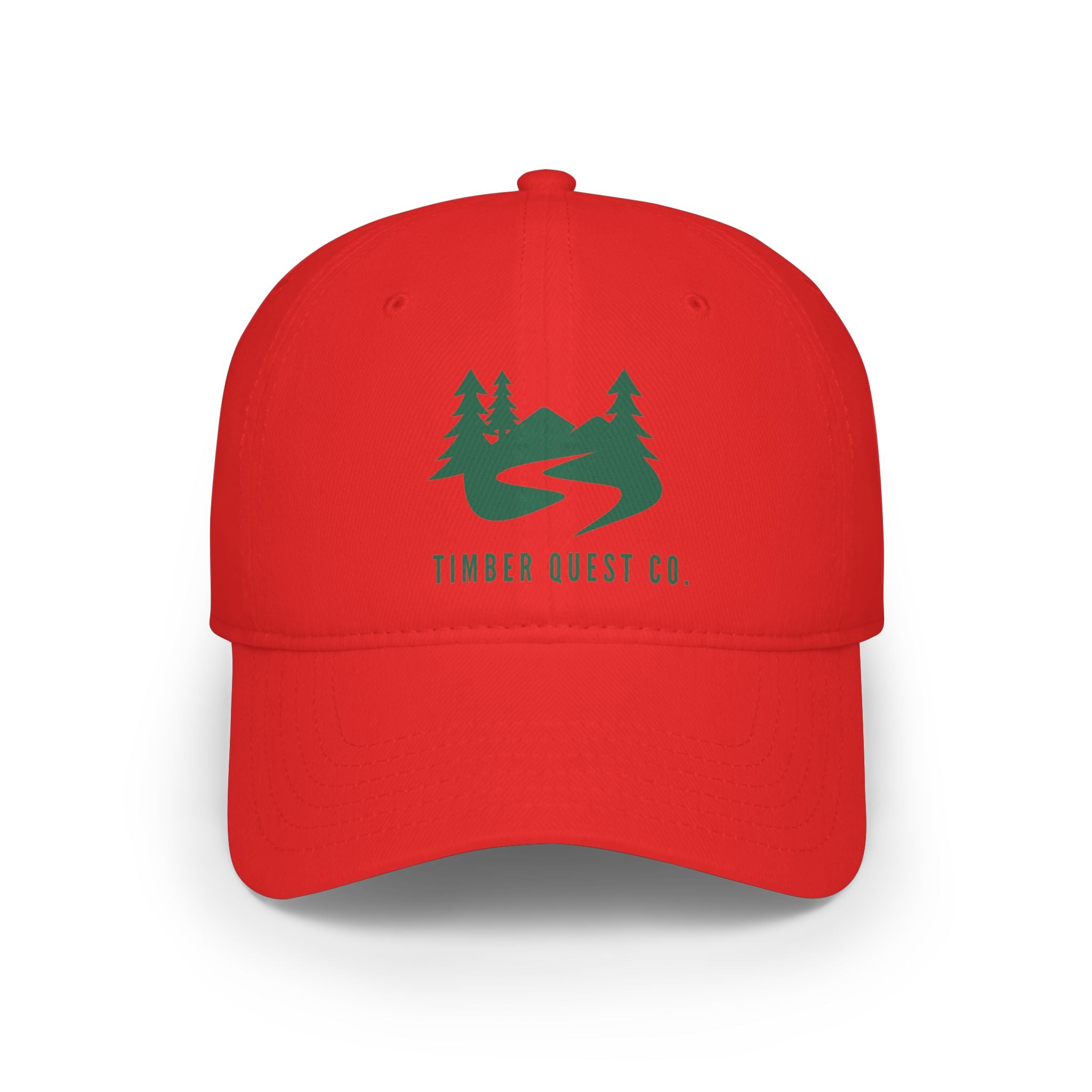 Low Profile Baseball Cap — Timber Quest Co. Trail Logo Hat