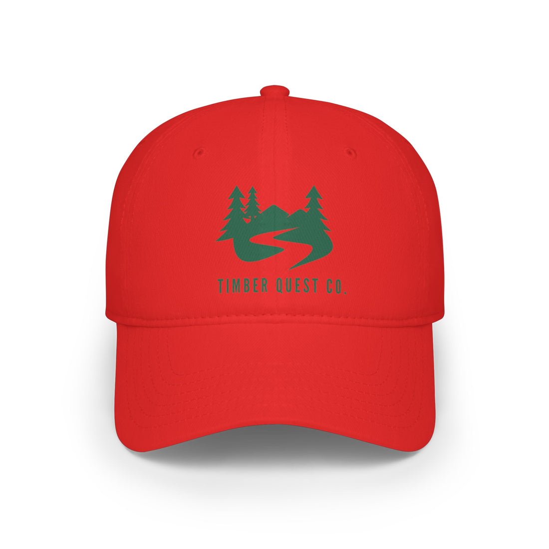 Low Profile Baseball Cap — Timber Quest Co. Trail Logo Hat