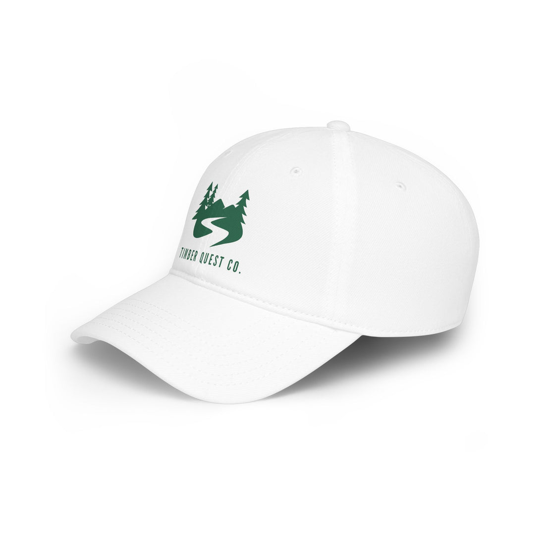 Low Profile Baseball Cap — Timber Quest Co. Trail Logo Hat