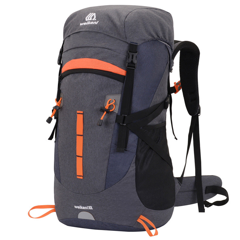 Men's Large Capacity Oxford Cloth Hiking Camping Backpack