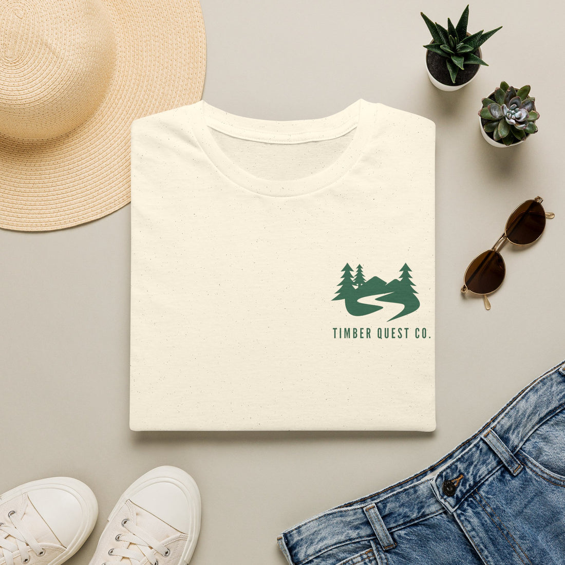 Timber Quest Co. Forest Logo T-Shirt