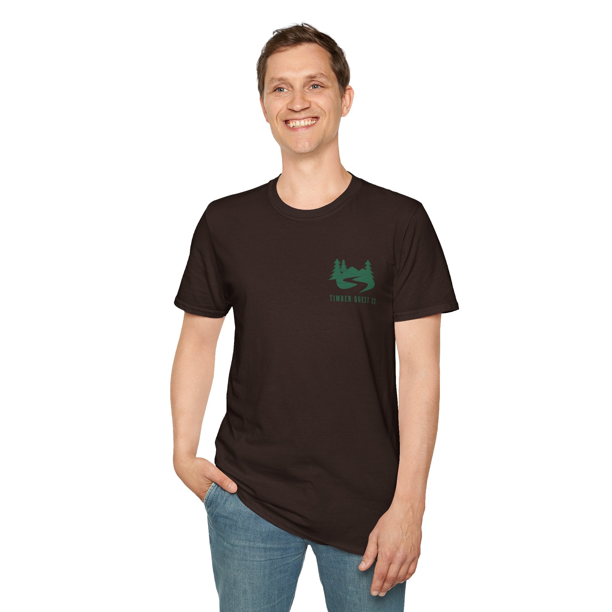 Timber Quest Co. Forest Logo T-Shirt