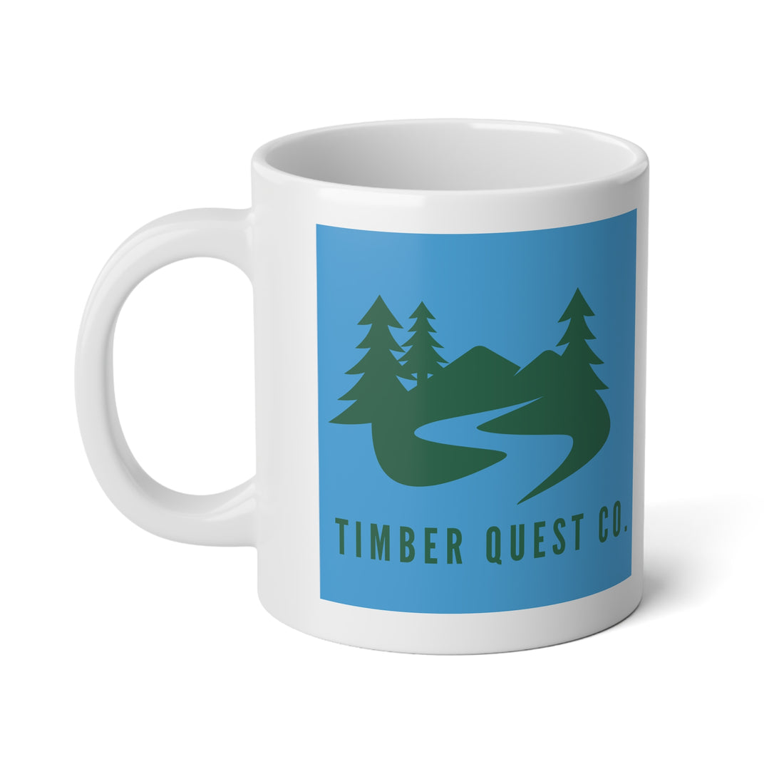 Timber Quest Co. 20oz Jumbo Mug — Large Camping Coffee Cup