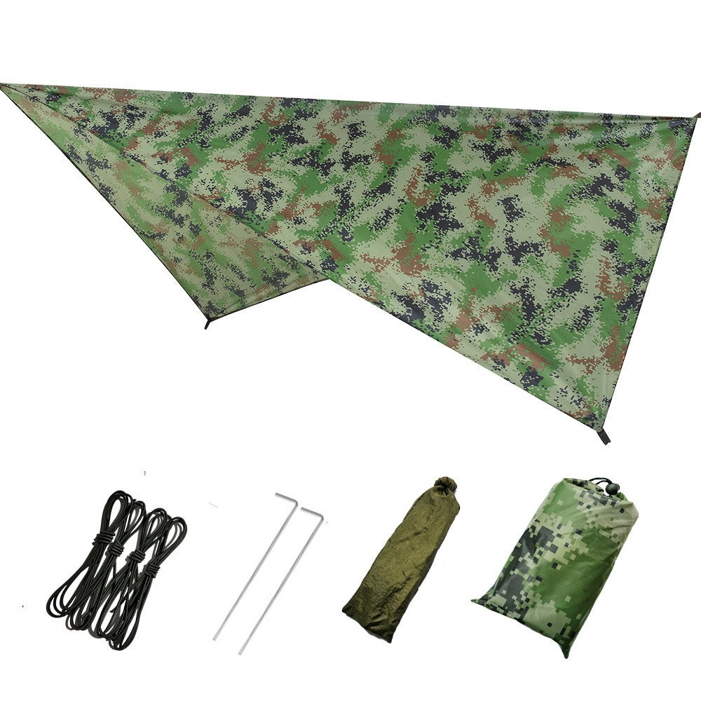 Waterproof Triangular Outdoor Camping Canopy Sunshade Tent