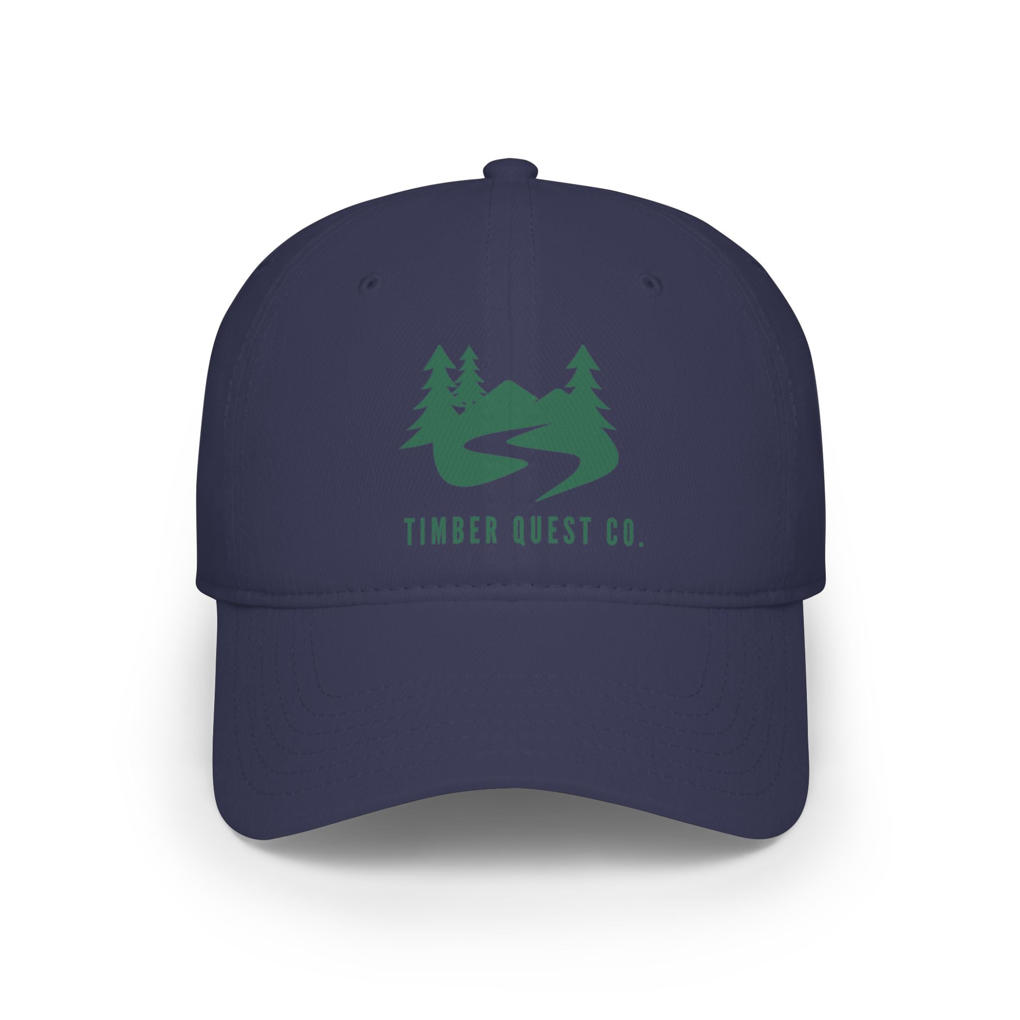 Low Profile Baseball Cap — Timber Quest Co. Trail Logo Hat