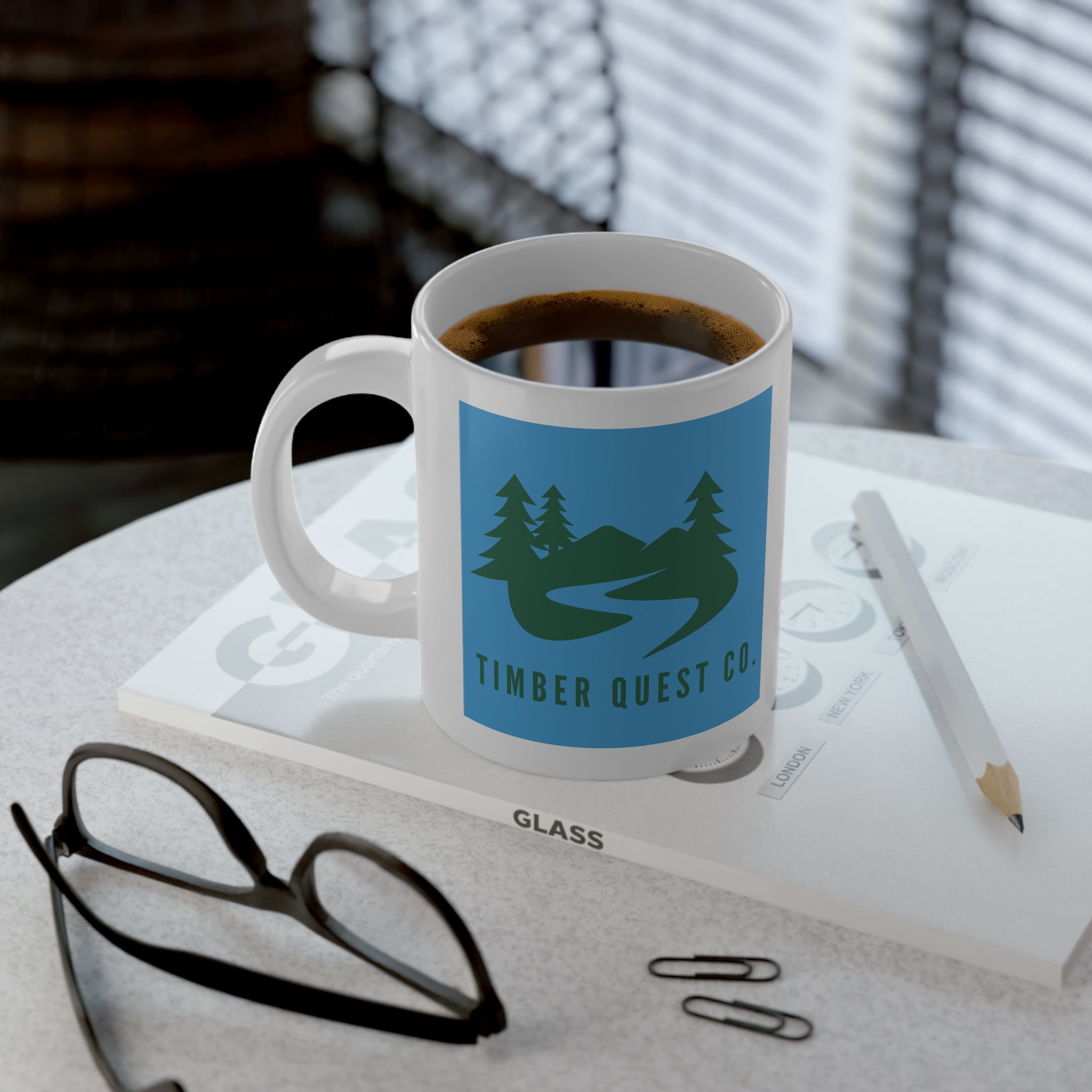 Timber Quest Co. 20oz Jumbo Mug — Large Camping Coffee Cup
