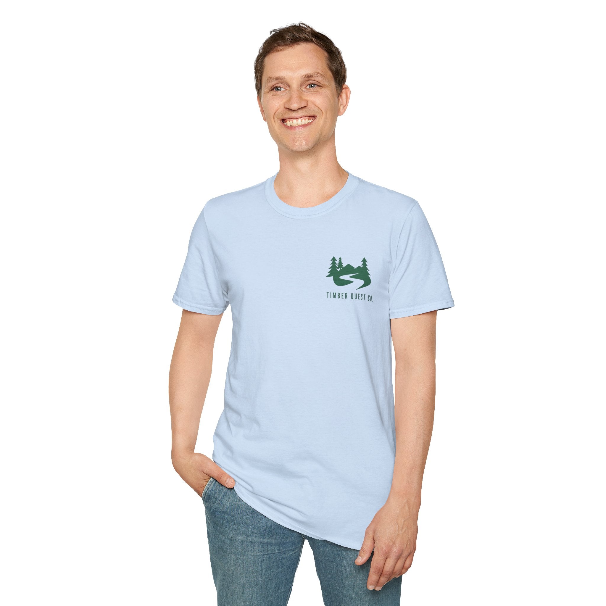 Timber Quest Co. Forest Logo T-Shirt