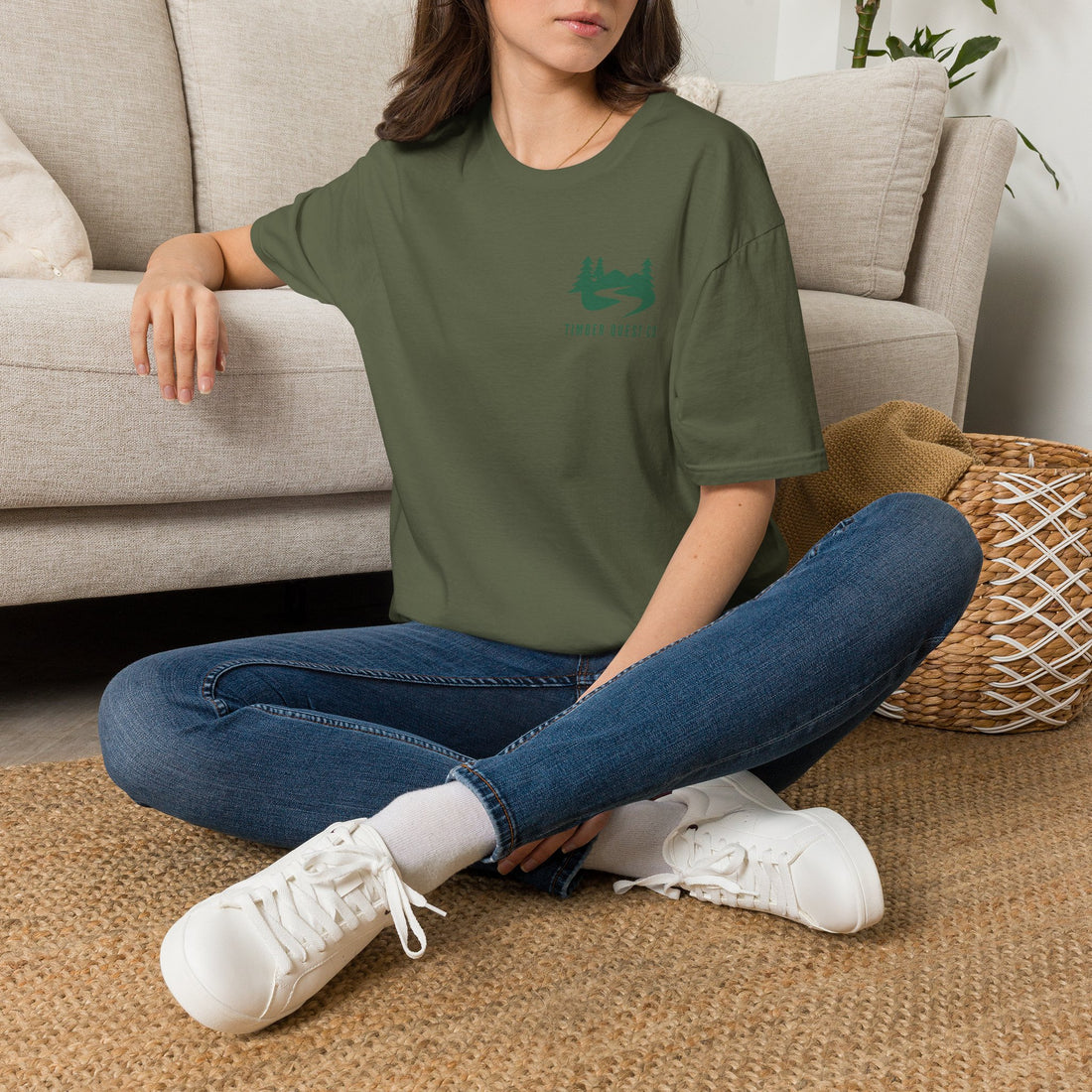 Timber Quest Co. Forest Logo T-Shirt