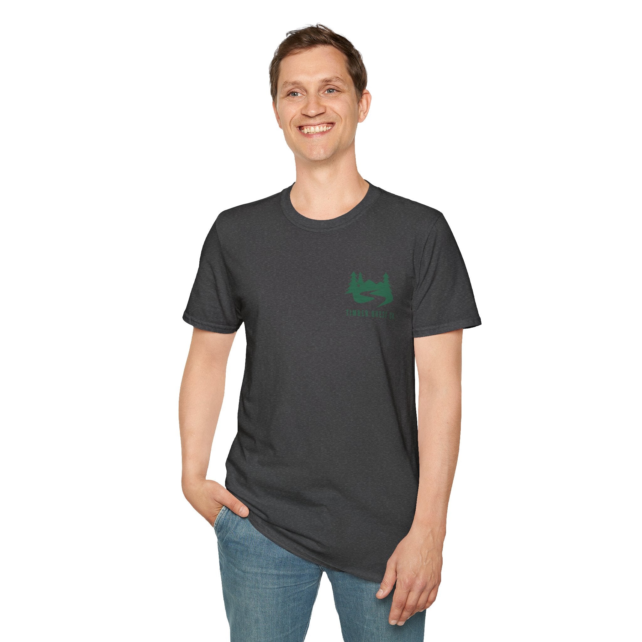 Timber Quest Co. Forest Logo T-Shirt