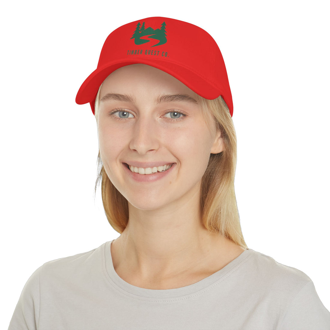 Low Profile Baseball Cap — Timber Quest Co. Trail Logo Hat