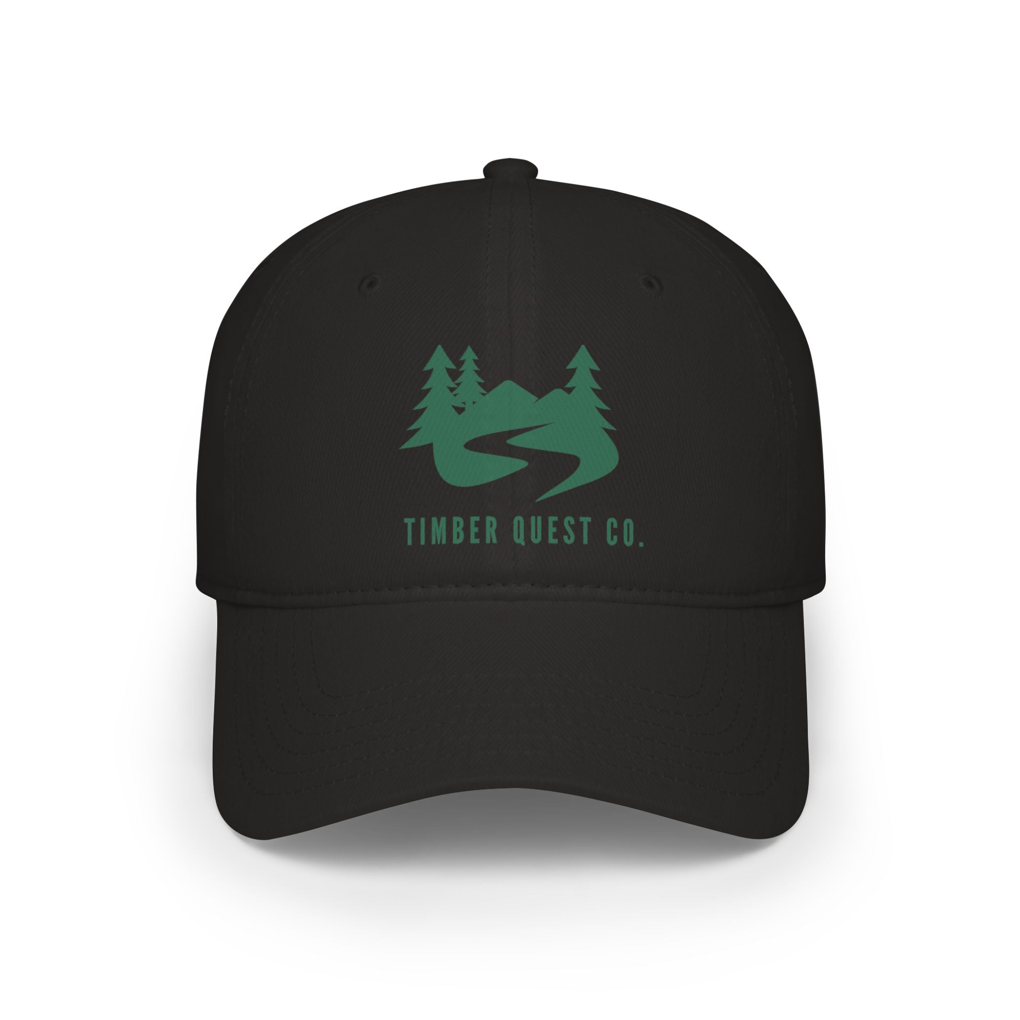 Low Profile Baseball Cap — Timber Quest Co. Trail Logo Hat
