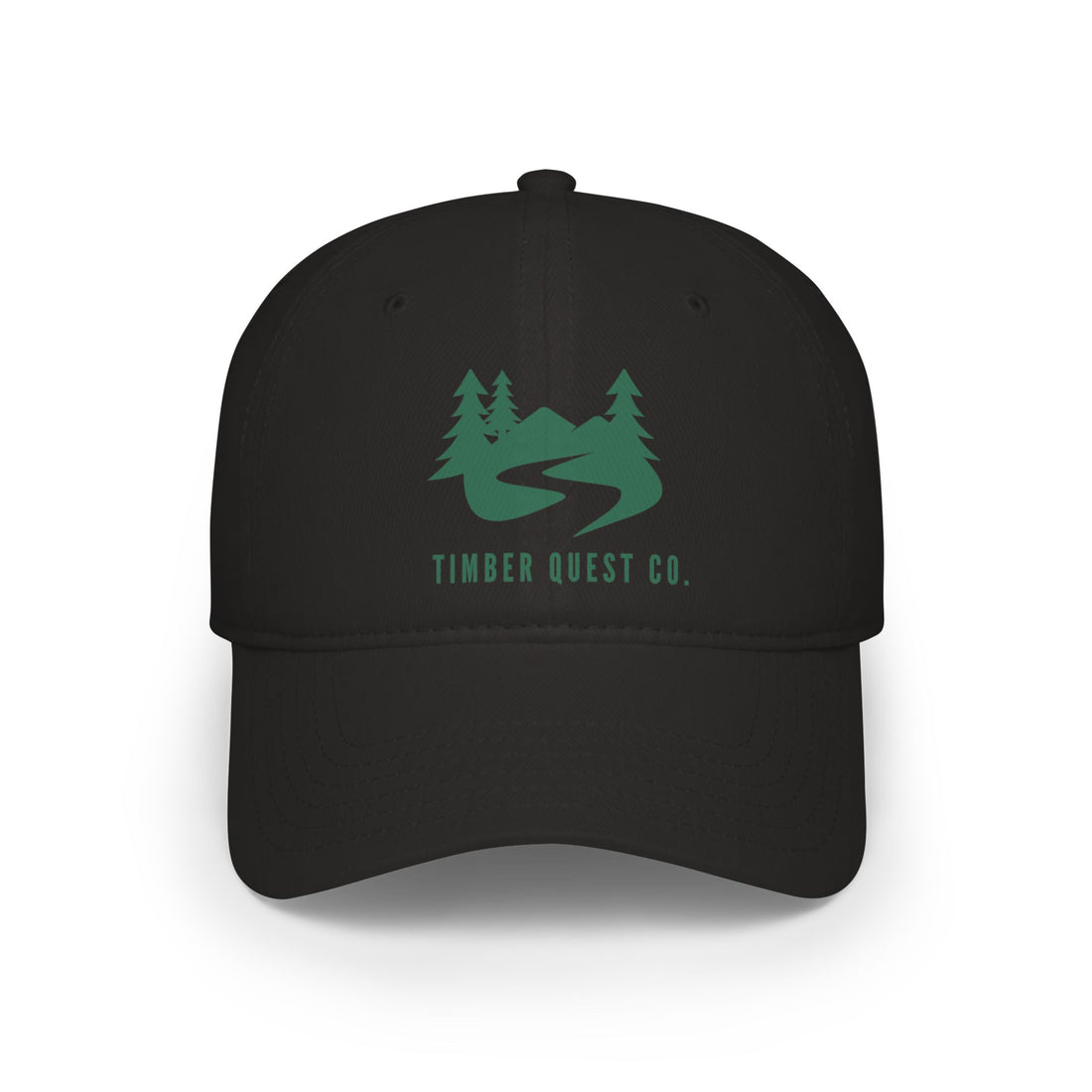 Low Profile Baseball Cap — Timber Quest Co. Trail Logo Hat
