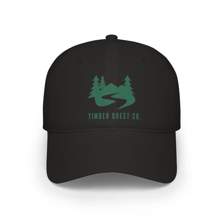 Low Profile Baseball Cap — Timber Quest Co. Trail Logo Hat