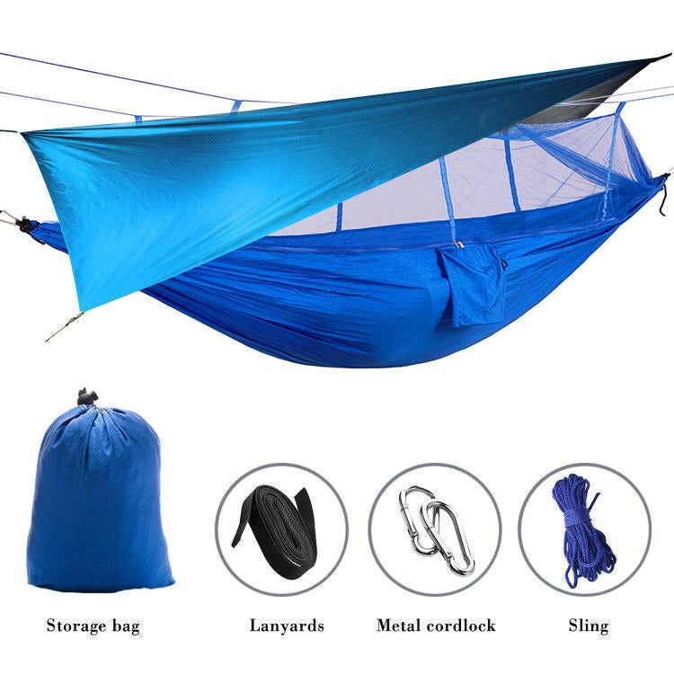 Waterproof Triangular Outdoor Camping Canopy Sunshade Tent