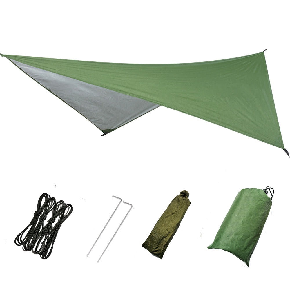 Waterproof Triangular Outdoor Camping Canopy Sunshade Tent