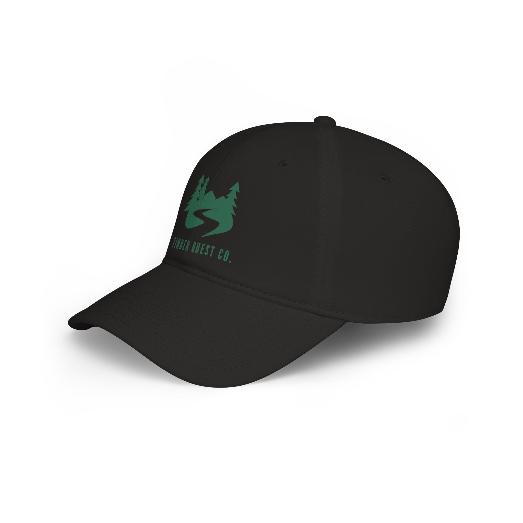 Low Profile Baseball Cap — Timber Quest Co. Trail Logo Hat