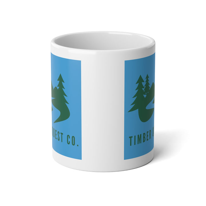 Timber Quest Co. 20oz Jumbo Mug — Large Camping Coffee Cup
