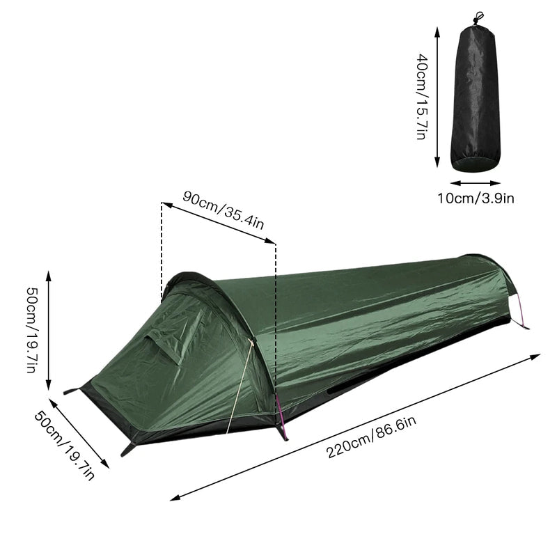 Ultralight Compact Single Person Waterproof Backpacking Tent