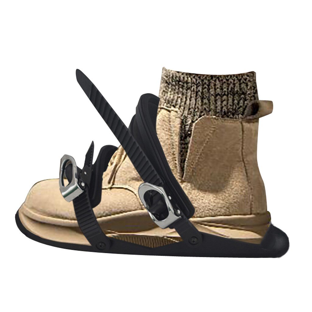 Adjustable Mini Snow Skis With Portable Bindings
