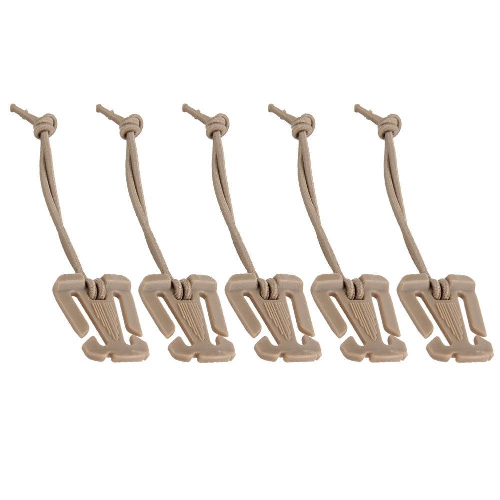 Nylon Carabiner Clips Outdoor Backpack Hanging Hooks