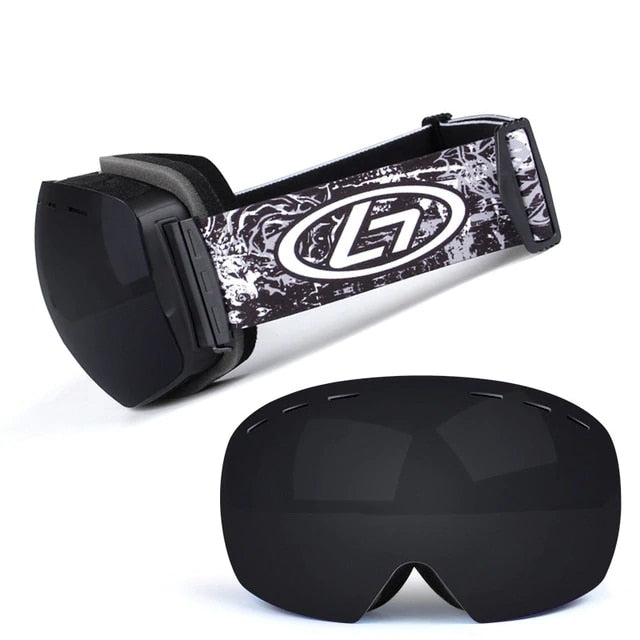 Double Layer UV Anti Fog Ski Snowboard Goggles
