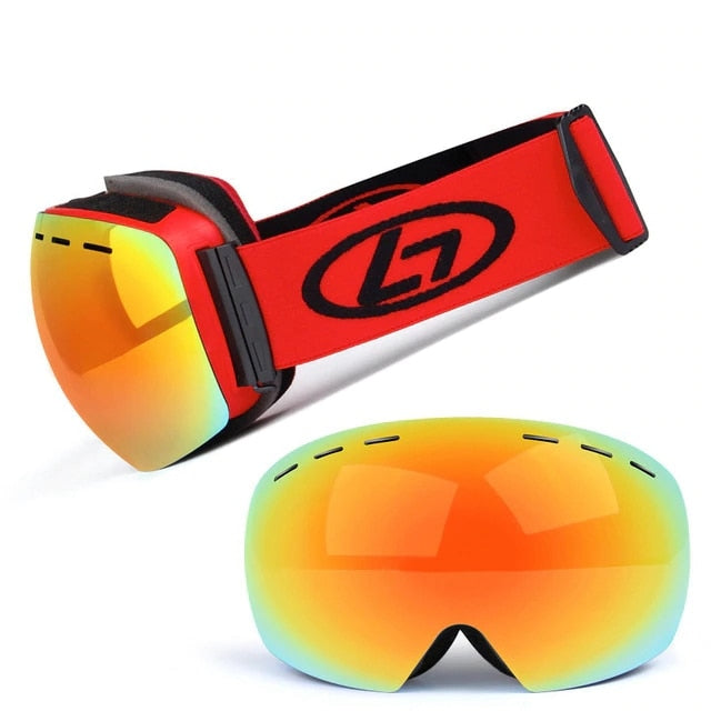 Double Layer UV Anti Fog Ski Snowboard Goggles