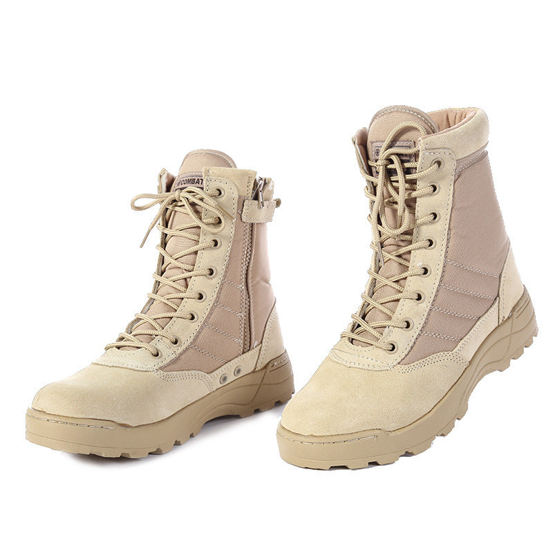 Men's High-Top Breathable Outdoor Hiking Boots