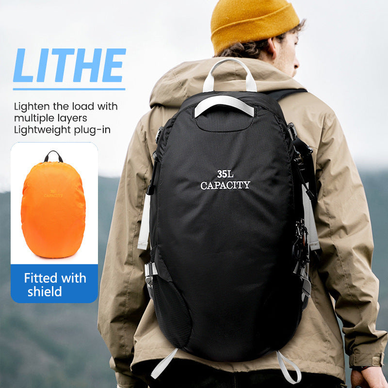 Large Capacity Lightweight Folding Waterproof Travel Backpack
