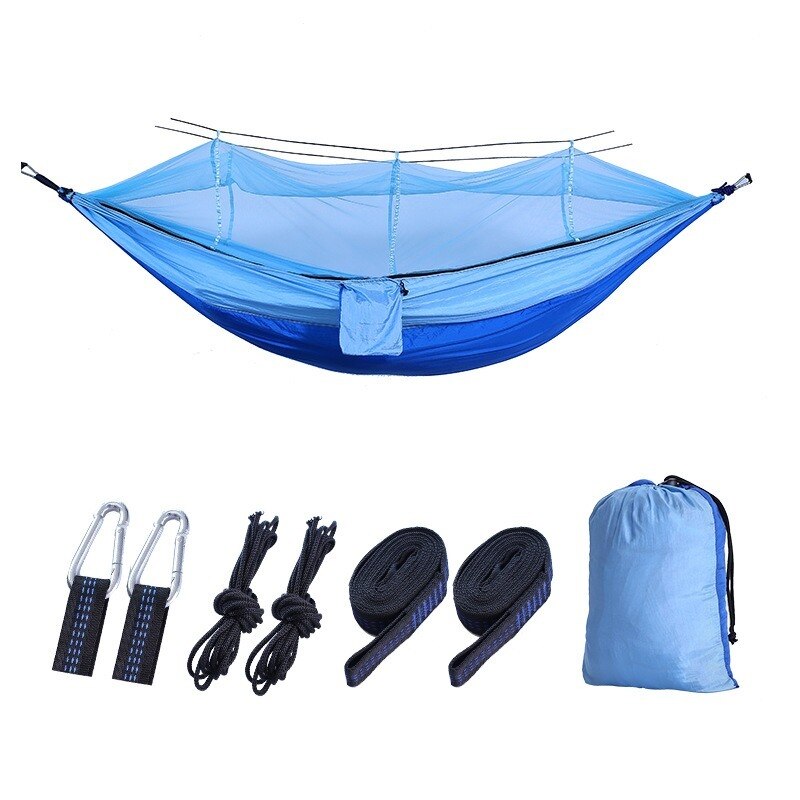 210T Nylon Outdoor Anti-Mosquito Camping Hammock