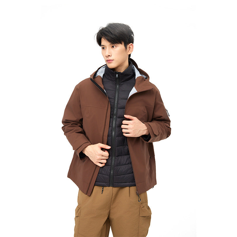 Mountain Hard Shell Windproof Waterproof Mountaineering Jacket