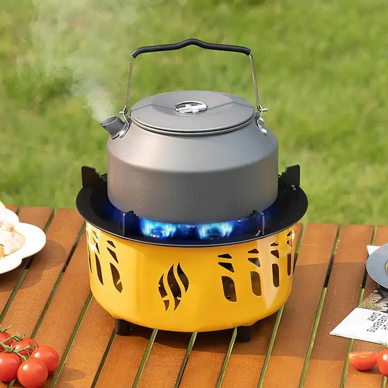 Portable Camping Gas Burner Outdoor Hiking Stove With Carrying Bag