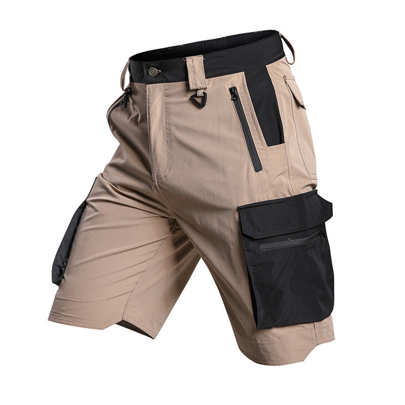 Men's Lightweight Waterproof Multi-Pocket Outdoor Tactical Shorts