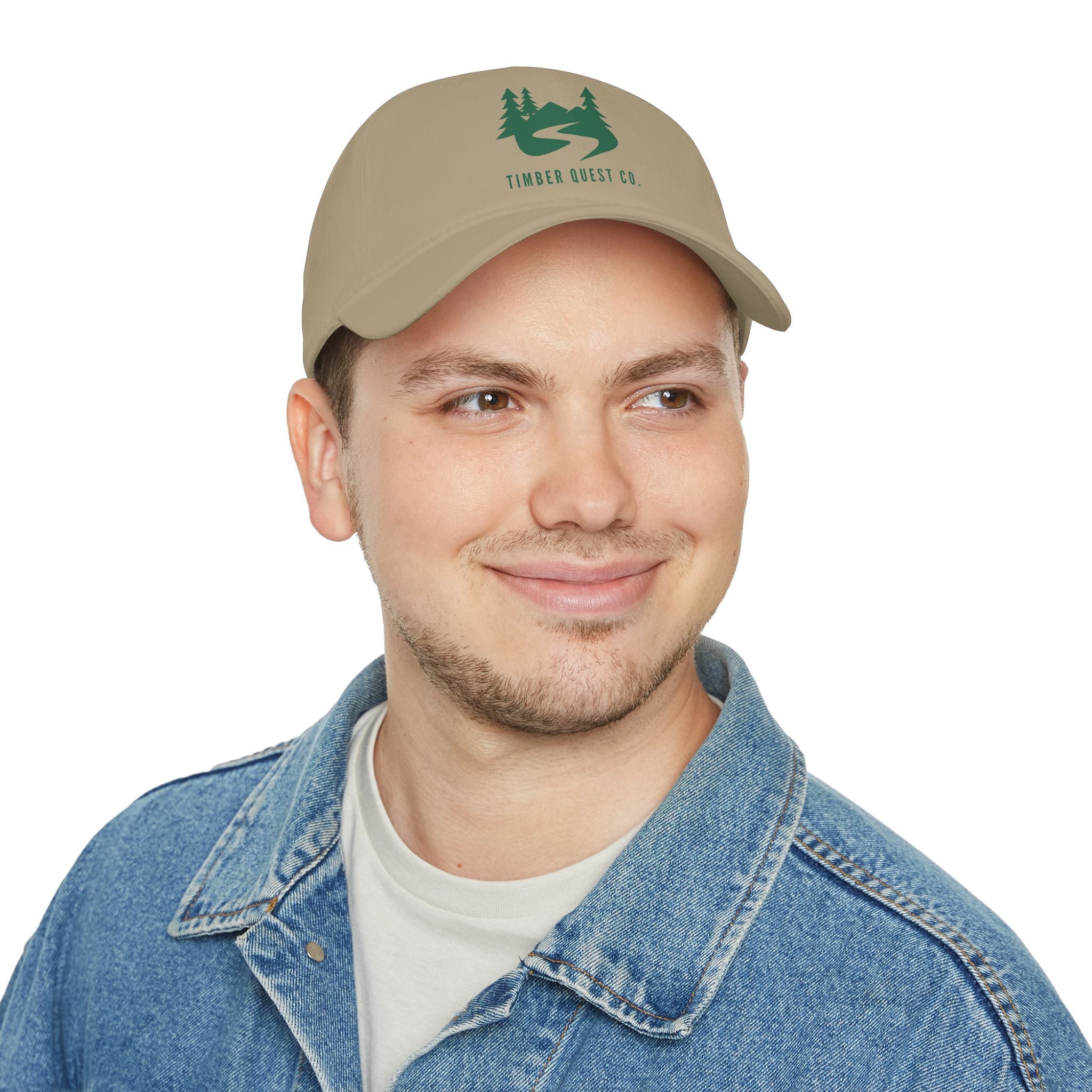 Low Profile Baseball Cap — Timber Quest Co. Trail Logo Hat