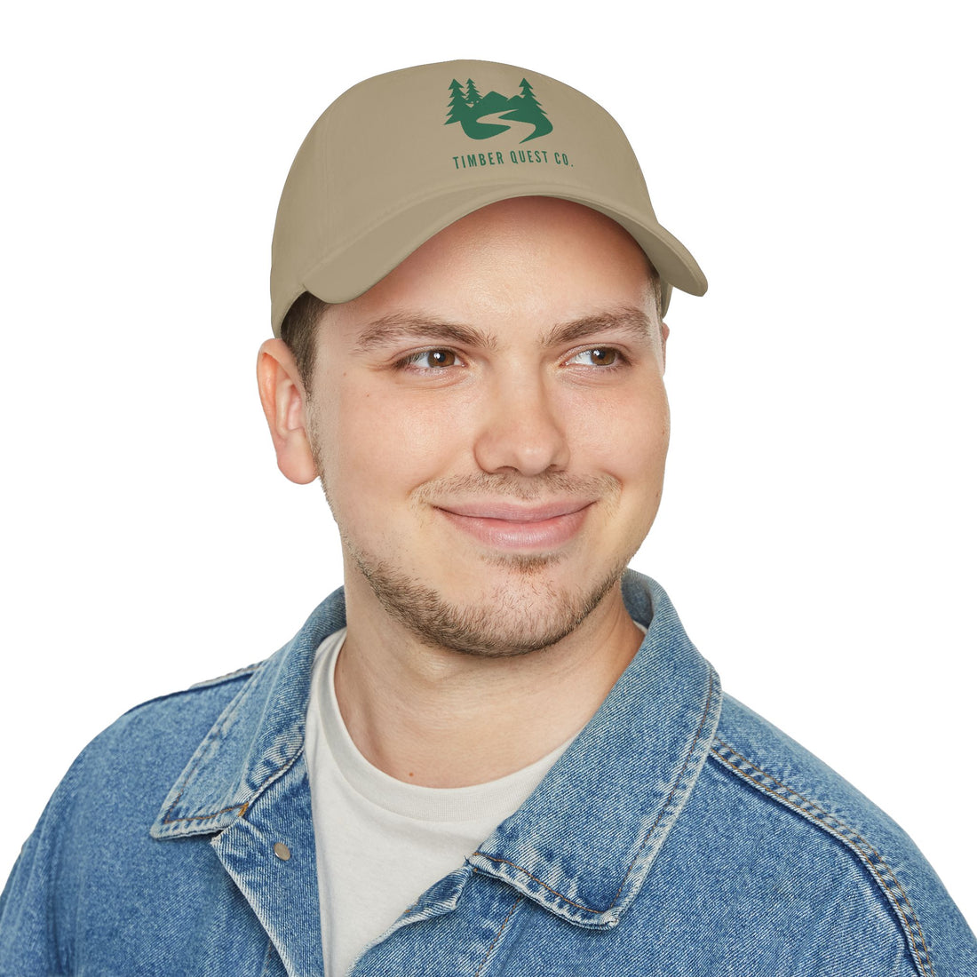 Low Profile Baseball Cap — Timber Quest Co. Trail Logo Hat