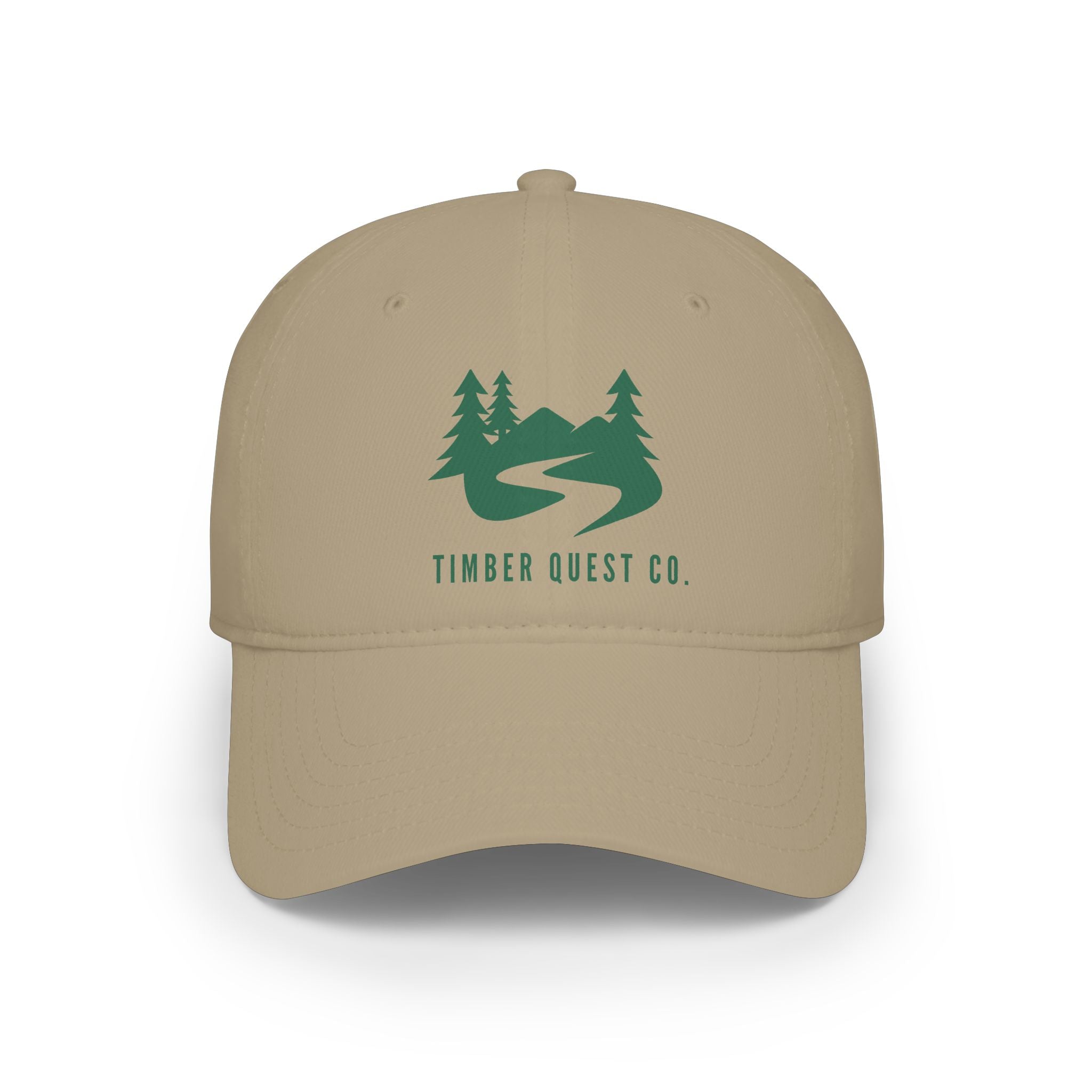 Low Profile Baseball Cap — Timber Quest Co. Trail Logo Hat