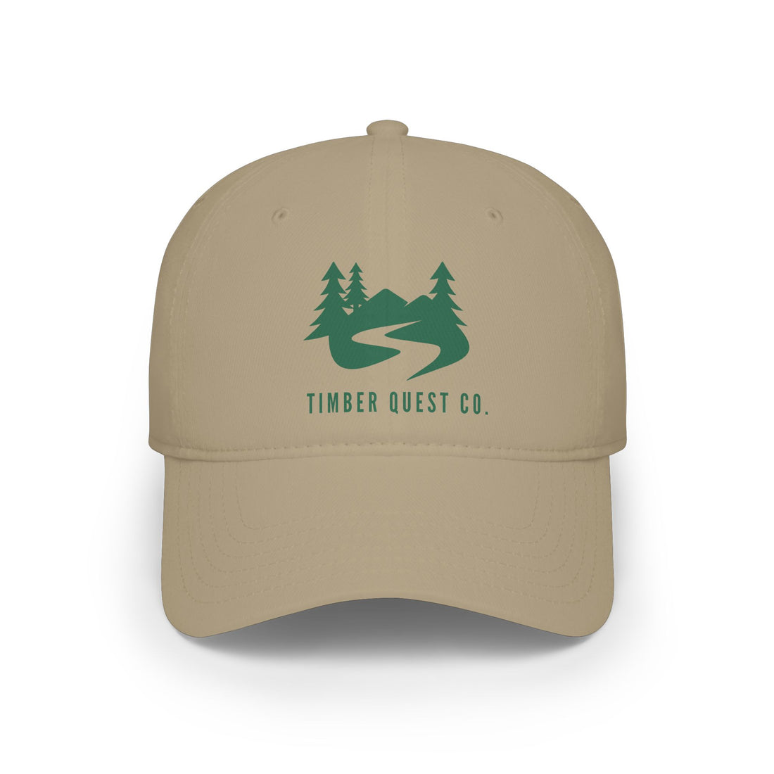 Low Profile Baseball Cap — Timber Quest Co. Trail Logo Hat