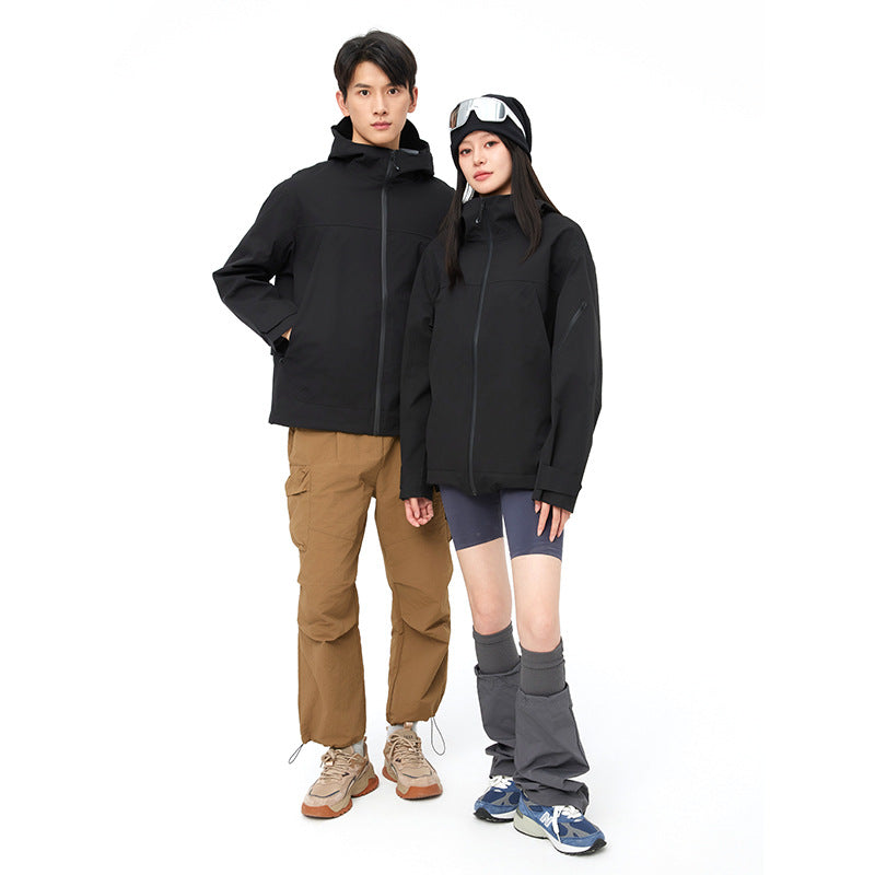 Mountain Hard Shell Windproof Waterproof Mountaineering Jacket