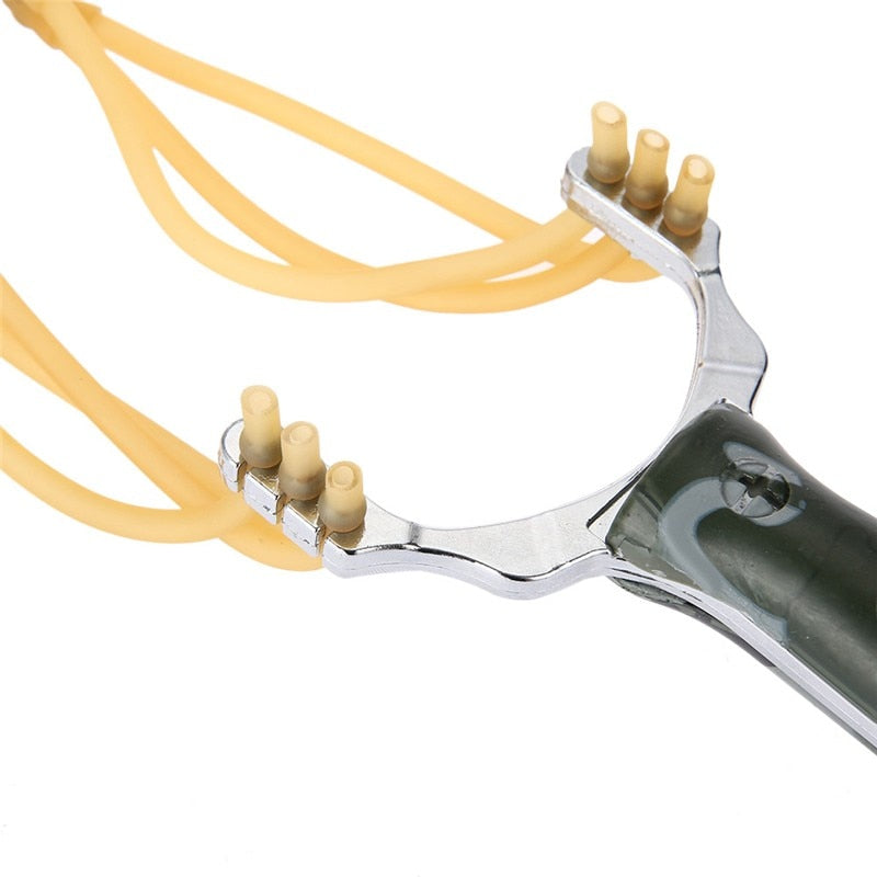 Stainless Steel Slingshot Outdoor Shooting Recreational Practice Gear