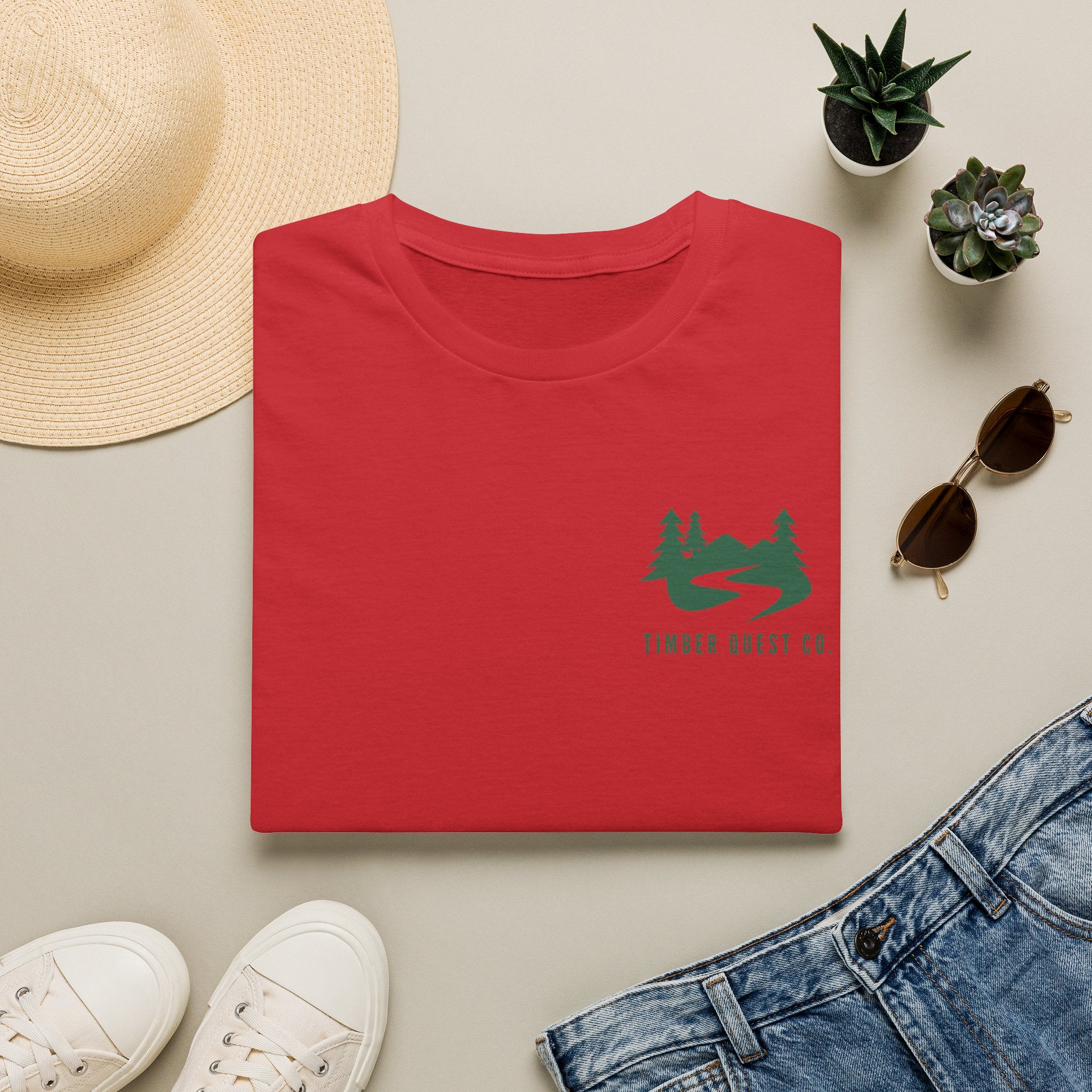 Timber Quest Co. Forest Logo T-Shirt
